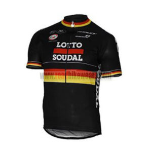2017 Team LOTTO SOUDAL Germany Cycle Jersey Maillot Shirt Black