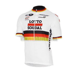 2017 Team LOTTO SOUDAL Germany Cycle Jersey Maillot Shirt White
