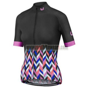 2017 Team Liv Womens Lady Biking Jersey Maillot Shirt Black Colorful