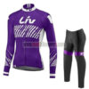 2017 Team Liv Womens Lady Biking Long Suit Purple