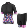 2017 Team Liv Womens Lady Cycle Kit Black Colorful