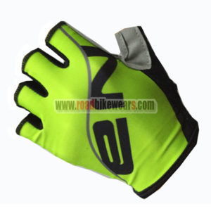 2017 Team NALINI Cycling Gloves Mitts Half Fingers Green