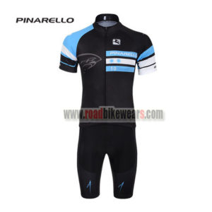 2017 Team PINARELLO Cycling Kit Black Blue