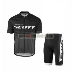 2017 Team SCOTT Cycle Kit Black