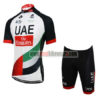 2017 Team UAE Fly Emirates Cycle Kit White Black Red Green