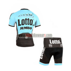 2015 Team LOTTO JUMBO Cycling Kit Blue