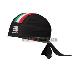 2016 Team ITALIA Sportful Cycling Bandana Head Band Black
