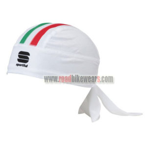 2016 Team ITALIA Sportful Cycling Bandana Head Band White