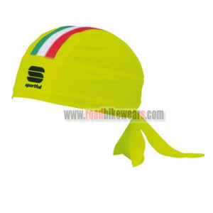 2016 Team ITALIA Sportful Cycling Bandana Head Band Yellow