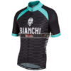 2017 Team BIANCHI MILANO Biking Jersey Maillot Shirt Black Green
