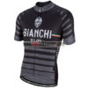 2017 Team BIANCHI MILANO Biking Jersey Maillot Shirt Black Grey