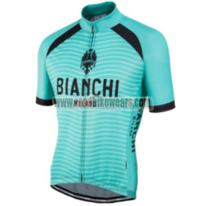 2017 Team BIANCHI MILANO Biking Jersey Maillot Shirt Green