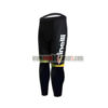 2017 Team Cinelli Cycling Long Pants Tights Black Yellow Red