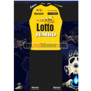 2017 Team LOTTO JUMBO Cycling Set Black Yellow