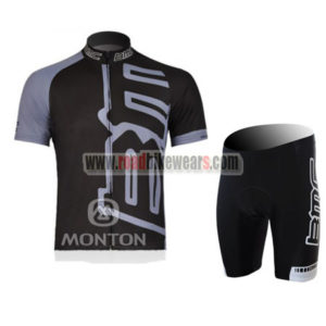 2011 Team BMC Cycle Kit Black Grey