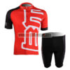 2011 Team BMC Cycle Kit Red Black
