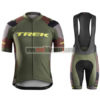 2017 Team TREK Cycling Bib Kit Olive Green