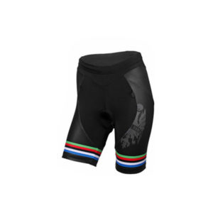 2016 Team BIANCHI Cycling Shorts Bottoms Black Rainbow