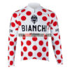 2017 Team BINACHI Tour de France Cycling Long Jersey Polka Dot