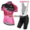 2017 Team Nalini Women's Cycling Bib Kit Pink Black