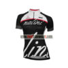 2017 Team Nalini Women's Cycling Jersey Maillot Shirt White Black