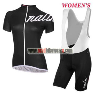 2017 Team Nalini Women's Riding Bib Kit Black