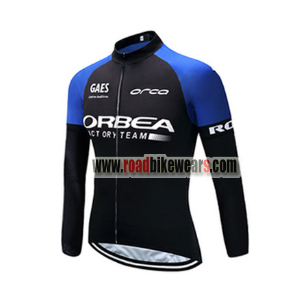2017 Team ORBEA Cycle Biking Long Ropa Ciclismo Black Blue | Road Bike Wear Store
