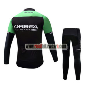 2017 Team ORBEA Riding Long Suit Black Green