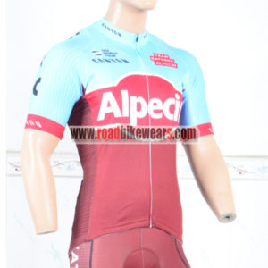 2018 Team Alpecin KATUSHA Cycling Jersey Shirt Blue Red