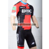 2018 Team BMC Cycling Kit Red Black