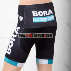 2018 Team BORA hansgrohe Cycle Shorts Bottoms Black Blue