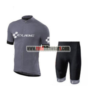 2018 Team CUBE Biking Kit Grey