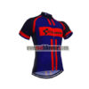 2018 Team CUBE Cycling Jersey Maillot Shirt Black Blue Red