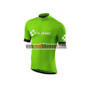 2018 Team CUBE Cycling Jersey Maillot Shirt Green
