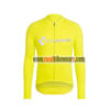 2018 Team CUBE Cycling Long Jersey Yellow