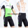 2018 Team Dimension Data Cycling Bib Kit White Green