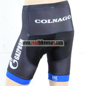 2018 Team GAZPROM COLNAGO Biking Shorts Bottoms Black Blue
