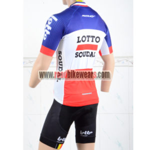 2018 Team LOTTO SOUDAL Bicycle Kit Blue White Red
