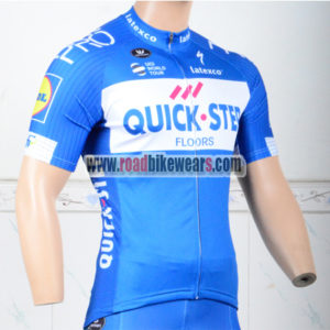 2018 Team QUICK STEP Cycling Jersey Shirt Blue