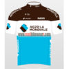 2018 Team AG2R LA MONDIALE Cycling Jersey Maillot Shirt Brown White Blue