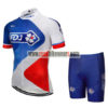 2018 Team FDJ Cycling Kit Blue White Red