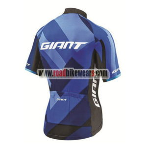 2018 Team GIANT Biking Jersey Maillot Shirt Blue