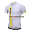 2018 Team MAVIC Cycling Jersey Maillot Shirt White