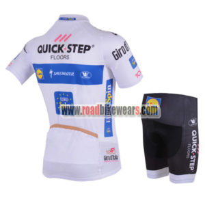 2018 Team QUICK STEP Tour de Italia Bicycle Kit White