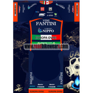2018 Team VINI FANTINI NIPPO Cycling Kit Blue Orange