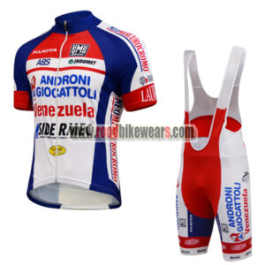 2015 Team ANDRONI Venezuela Cycling Bib Kit Blue Red White