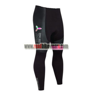 2017 Team ASTANA Cycling Long Pants Tights Black Pink