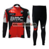 2017 Team BMC Cycling Long Suit Red Black
