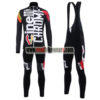 2017 Team Cinelli CHROME Cycling Long Bib Suit Black