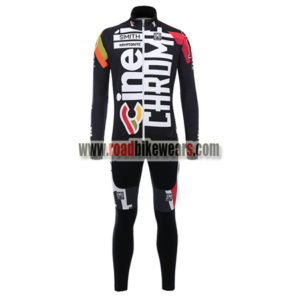 2017 Team Cinelli CHROME Cycling Long Suit Black